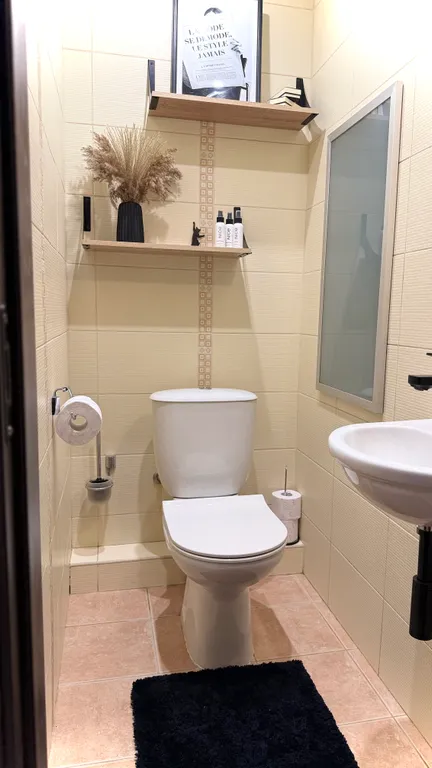 Уютная квартира на 10 этаже с красивым видом на город