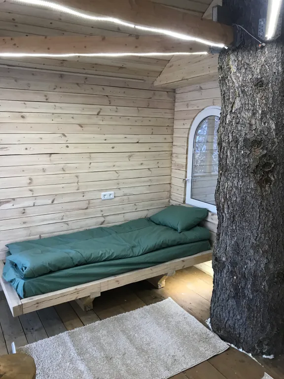 Уютный дом с баней, с панорамным видом на гору Ежовая