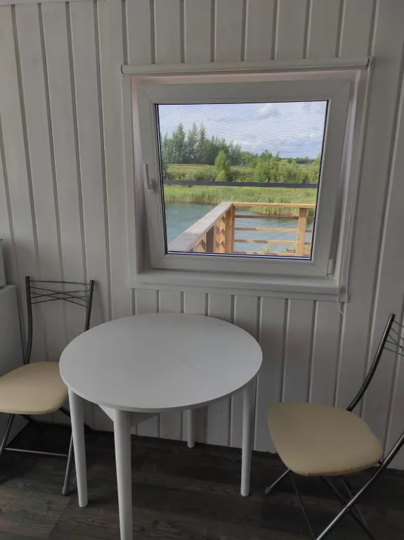 Фиолетовый домик