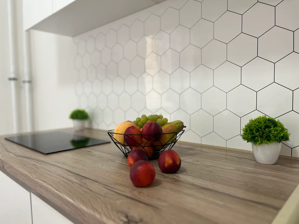 Светлая квартира с видом на закат в современном ЖК Геометрия