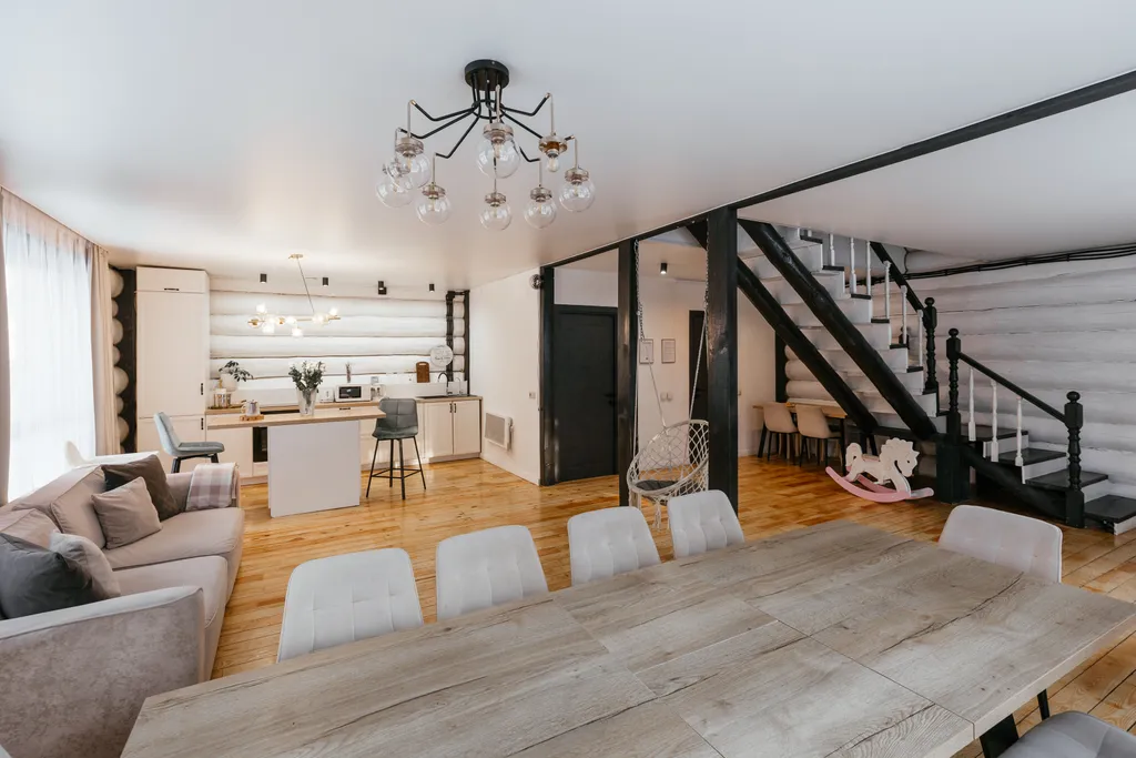 Дом на 11 спальных мест с баней и горячим чаном под открытым небом