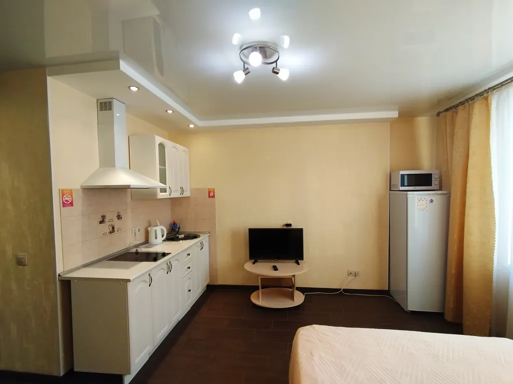 Уютная студия с видом на реку