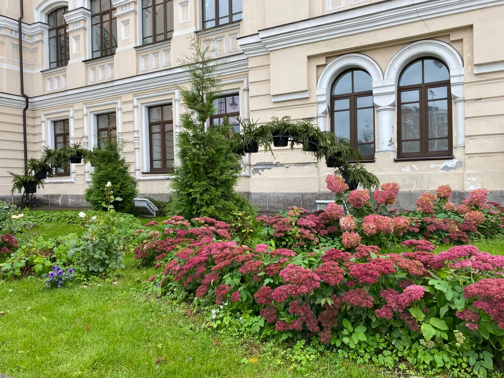 Уютный уголок в центре старого города