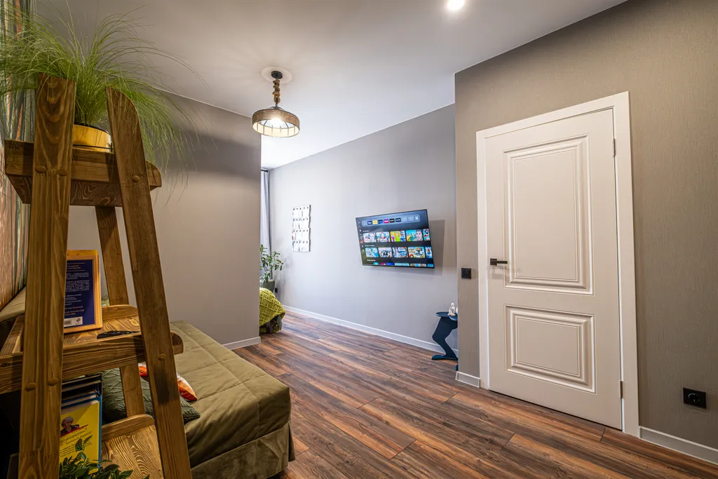 Квартира с уникальным дизайном и творческой концепцией