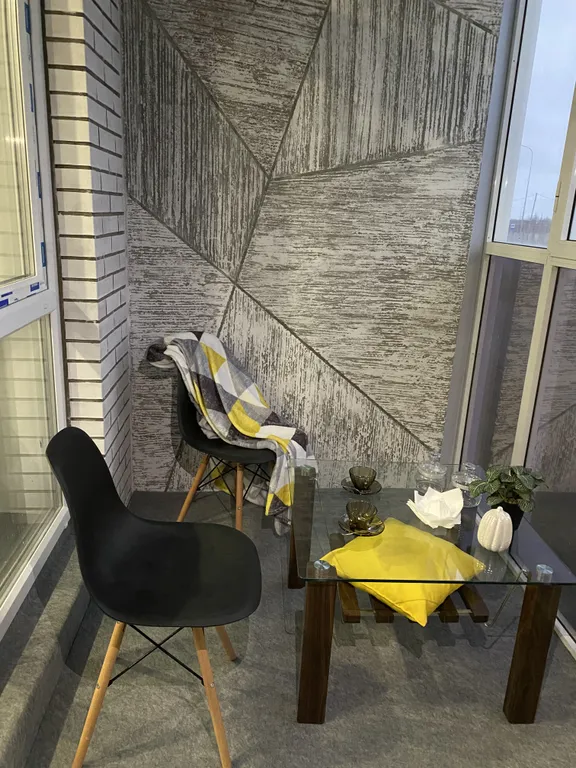 Студия с балконом