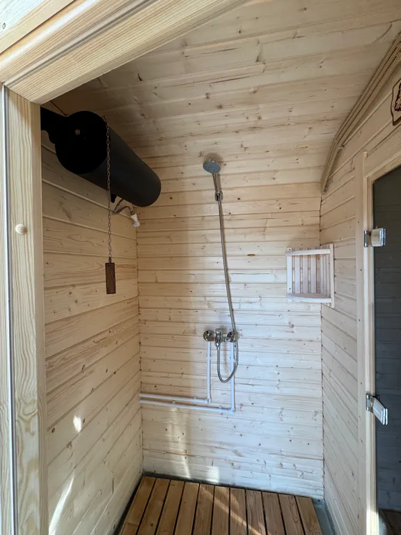 Уютный дом с чаном и баней