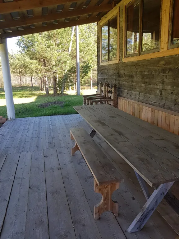 Усадьба Сосновый хутор на берегу реки Мста