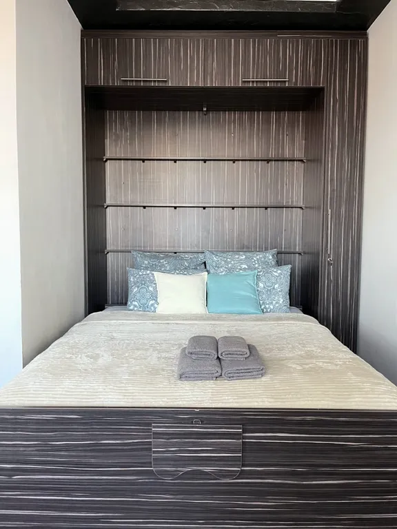 Просторная студия с видом на реку с бесконтактным заселением