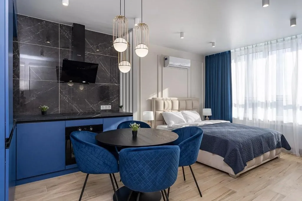 Квартира Новая стильная студия в самом центре южной столицы — аренда посуточно в Алматы