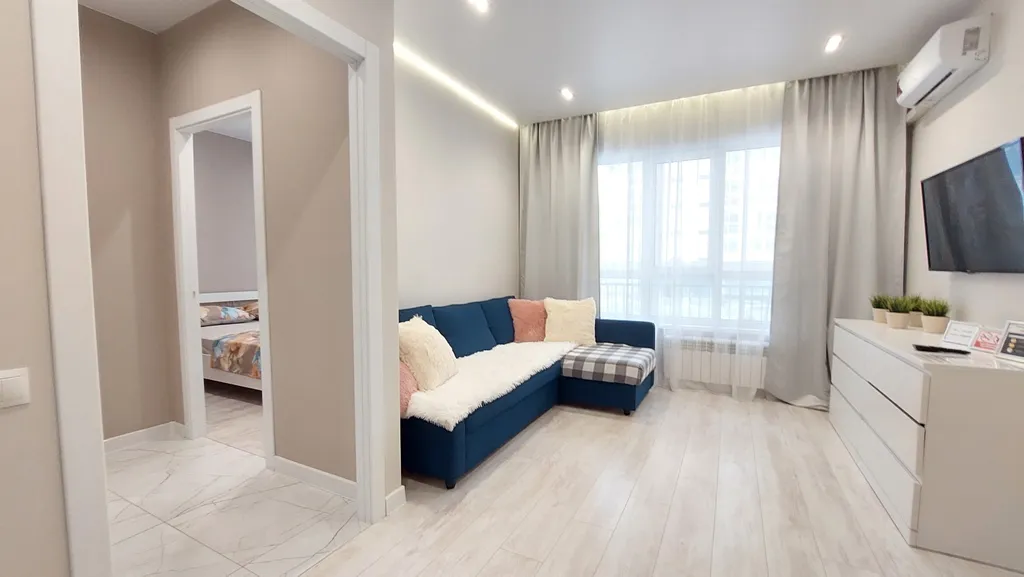 Двухкомнатная с джакузи