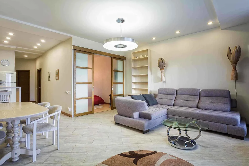 Квартира № 47 в современном жилом комплексе с видом на море