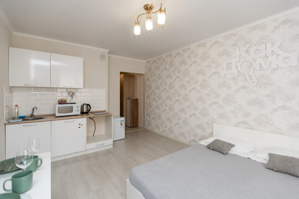 Уютная студия на хусаиновых