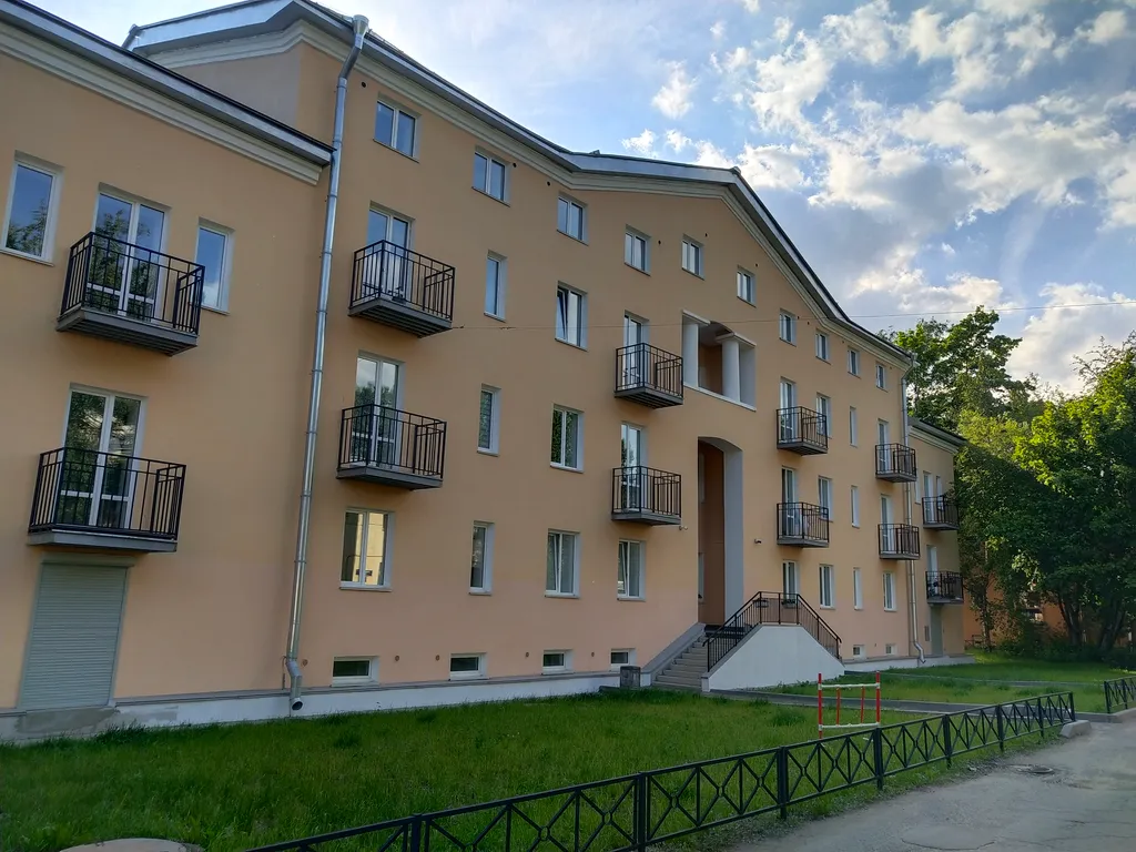 Квартира Квартира Уютная студия на Дубровской — Санкт-Петербург