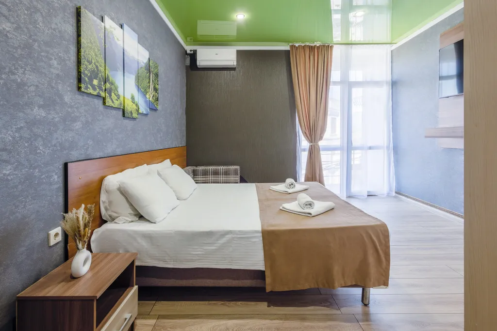 Комфортный номер с балконом для двоих