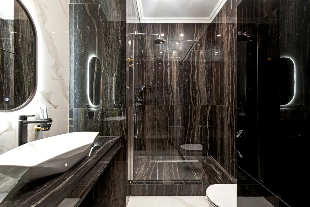 Трёхкомнатный апарт на 40 этаже