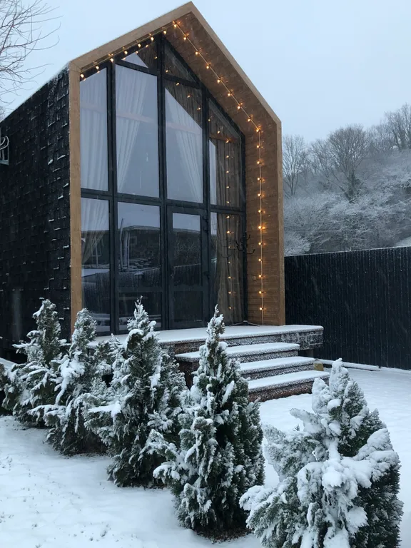 Дом в стиле barn house