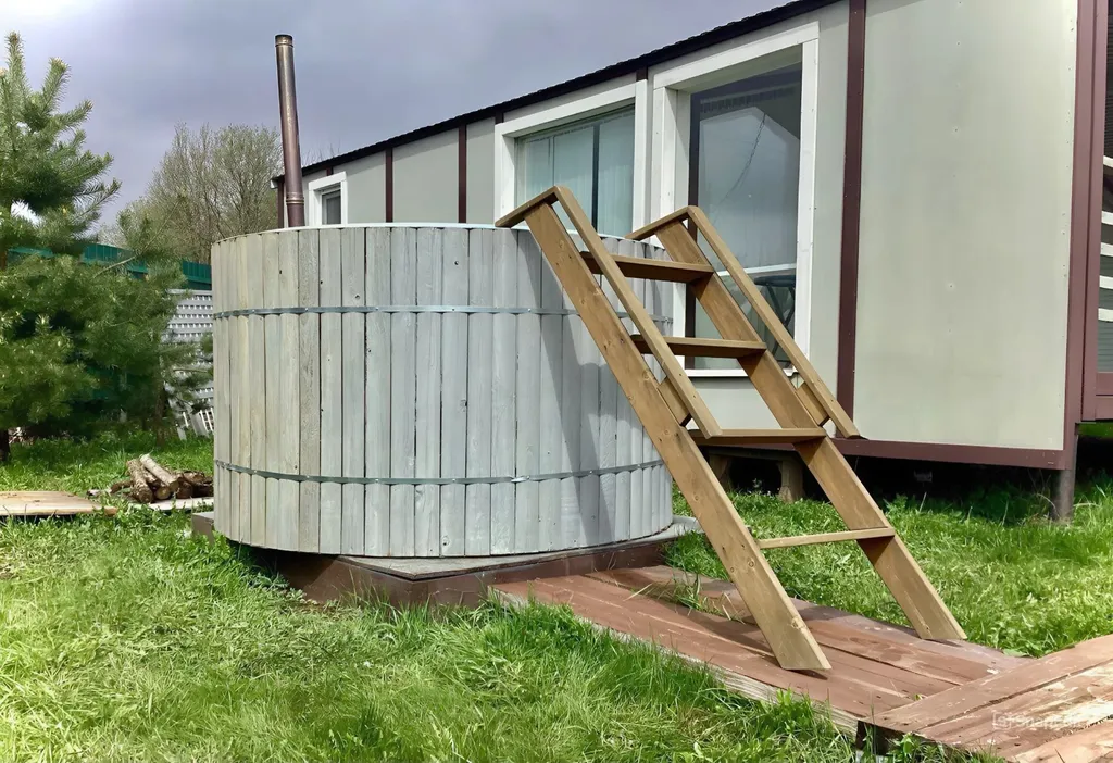 Домик Сканди с купелью