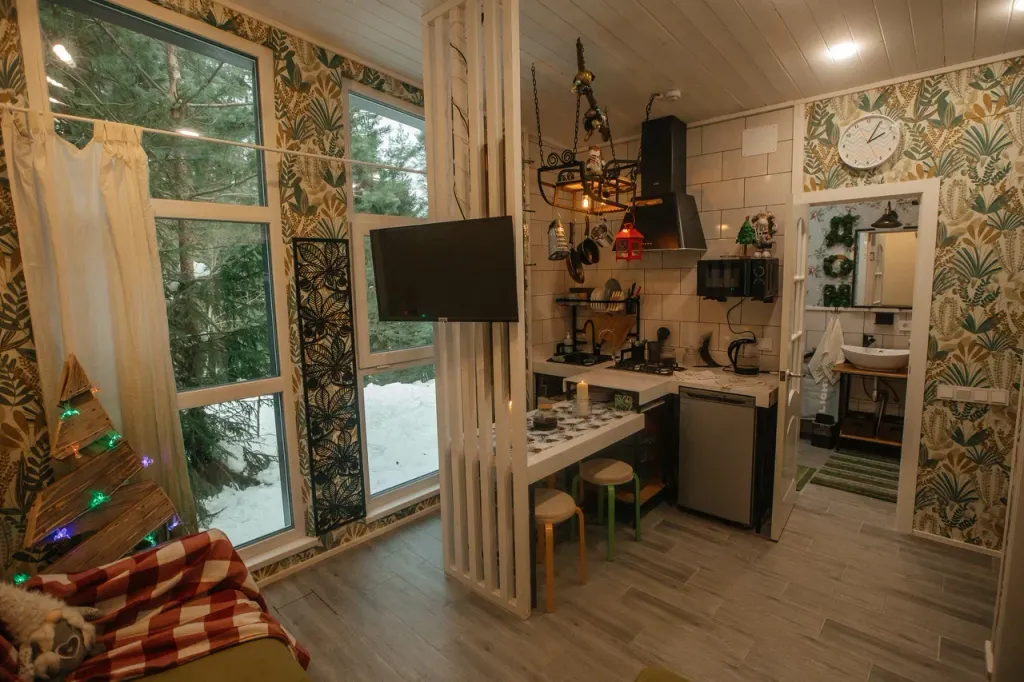 Дом с видом на лес