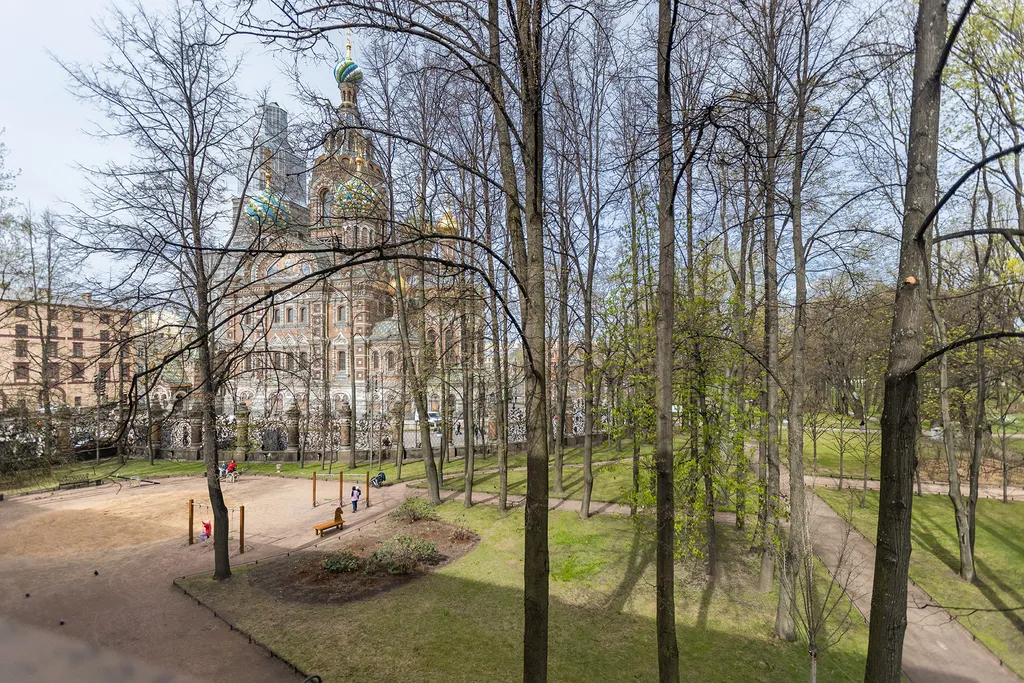 Квартира Квартира Апартамент Михайловский парк с видом на Спас-на-крови — Санкт-Петербург