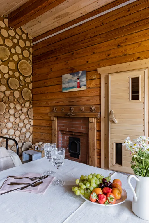 Коттедж Загородный дом на новогодние праздники с баней — им. Морозова