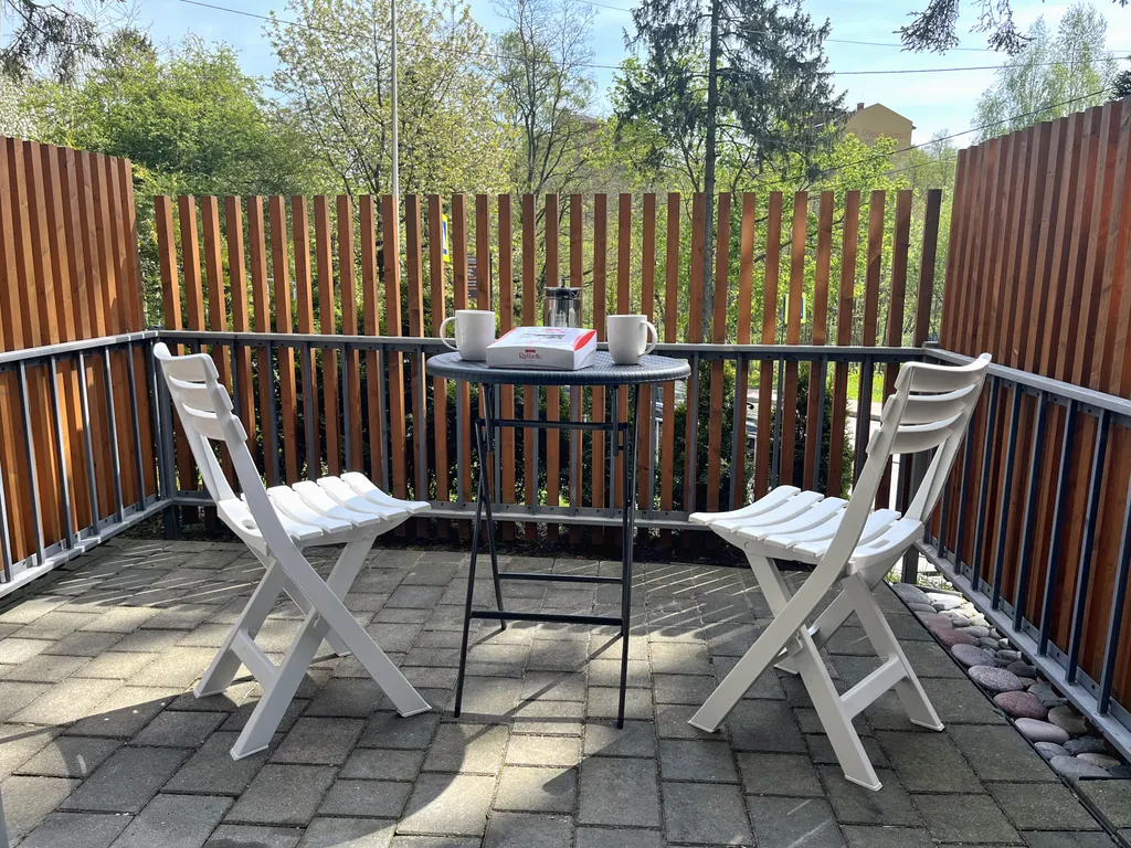 Современные апартаменты с террасой