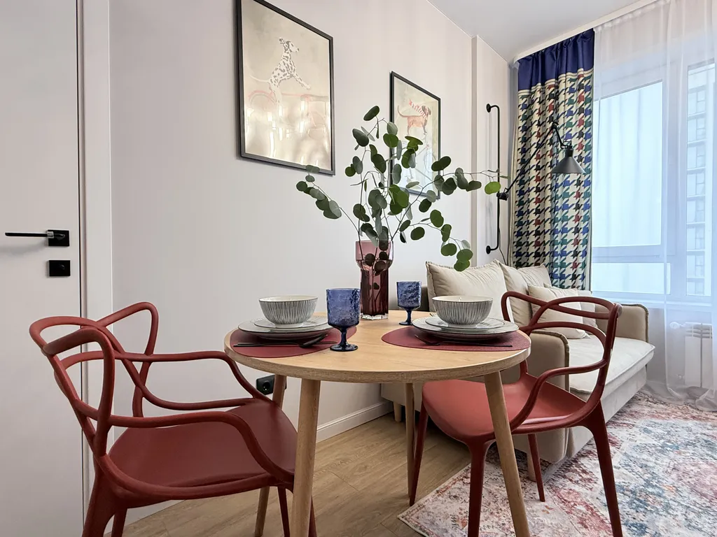 Квартира Квартира Яркий дизайн, панорама на реку прямо с кровати — Новосибирск