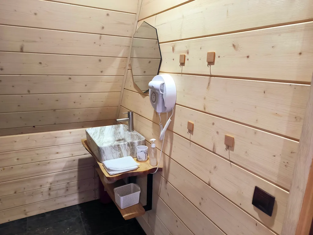 Шале в стиле Афрейм с индивидуальной территорией