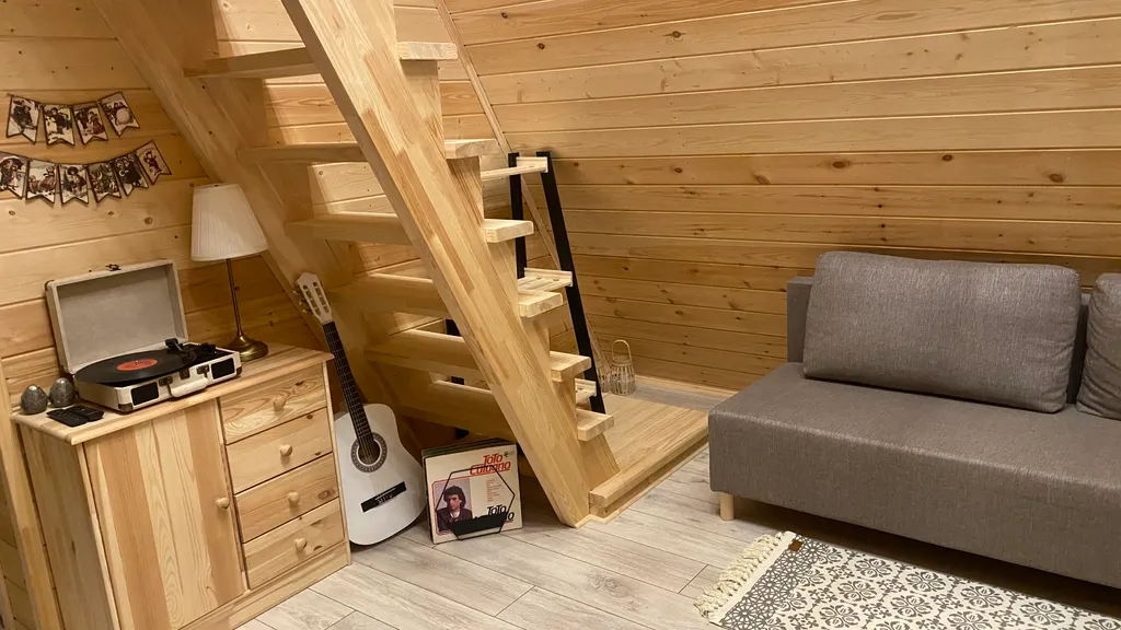 Дом с баней и чаном