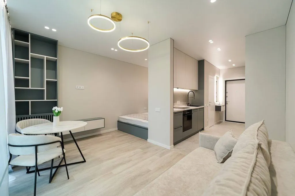 Стильная студия Париж в ЖК Minsk World