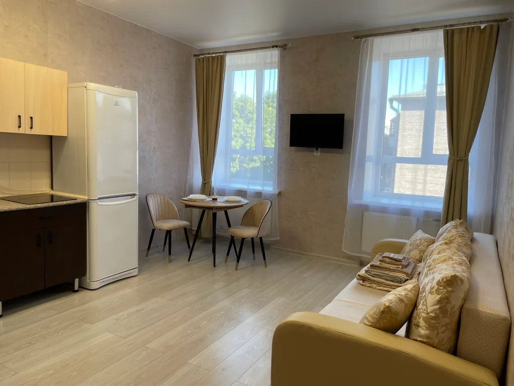 Квартира Квартира Уютная студия в самом центре города и в 2-х минутах от ж/д вокзала — Выборг