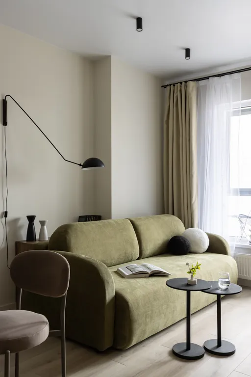 Однокомнатная квартира в лесу