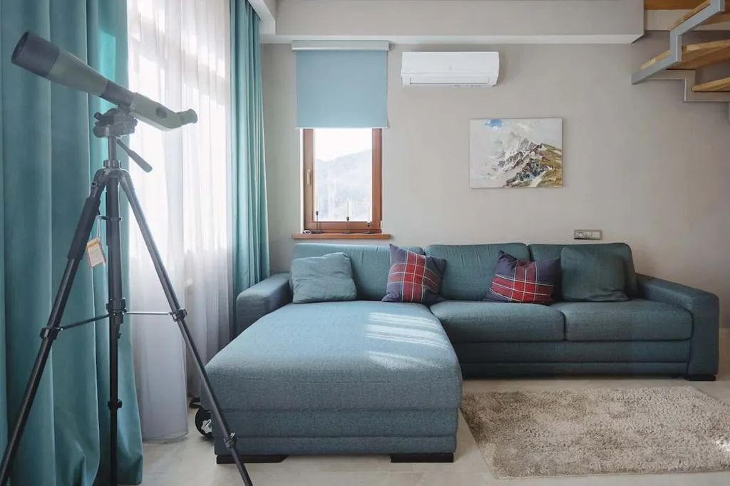 Апартамент райдера с видом на горы
