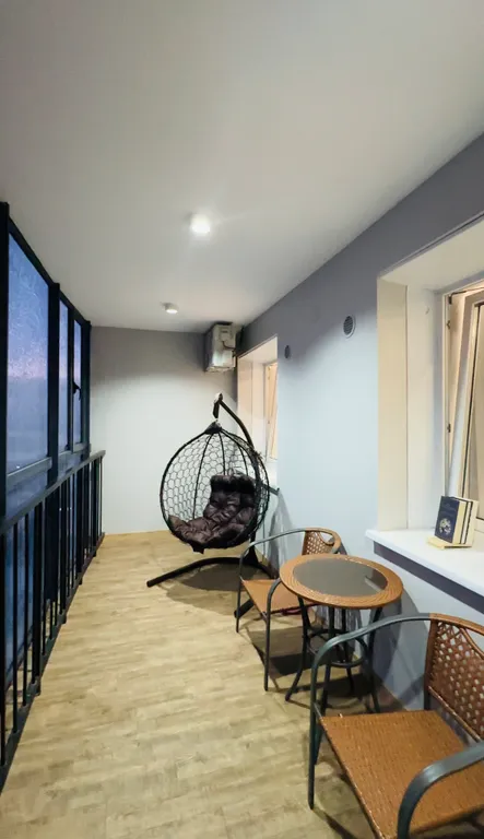 Евродвушка на высоком этаже с красивым видом