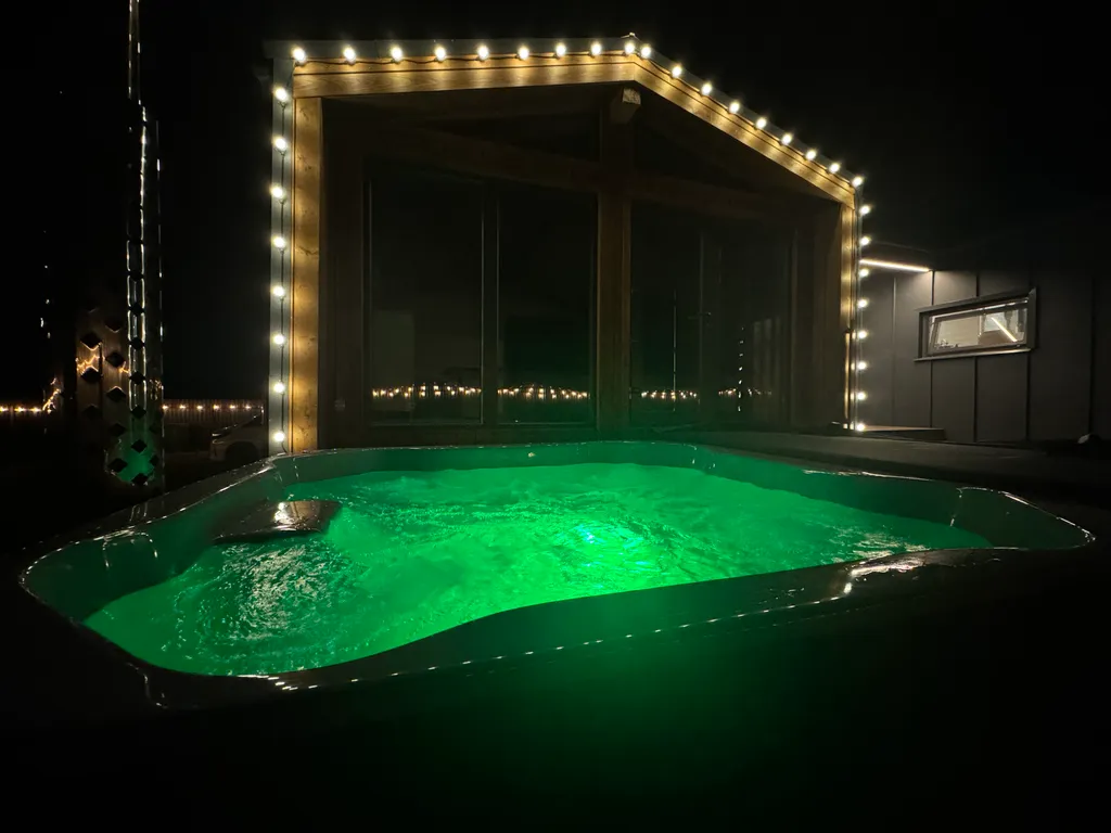 Дом с баней и чаном