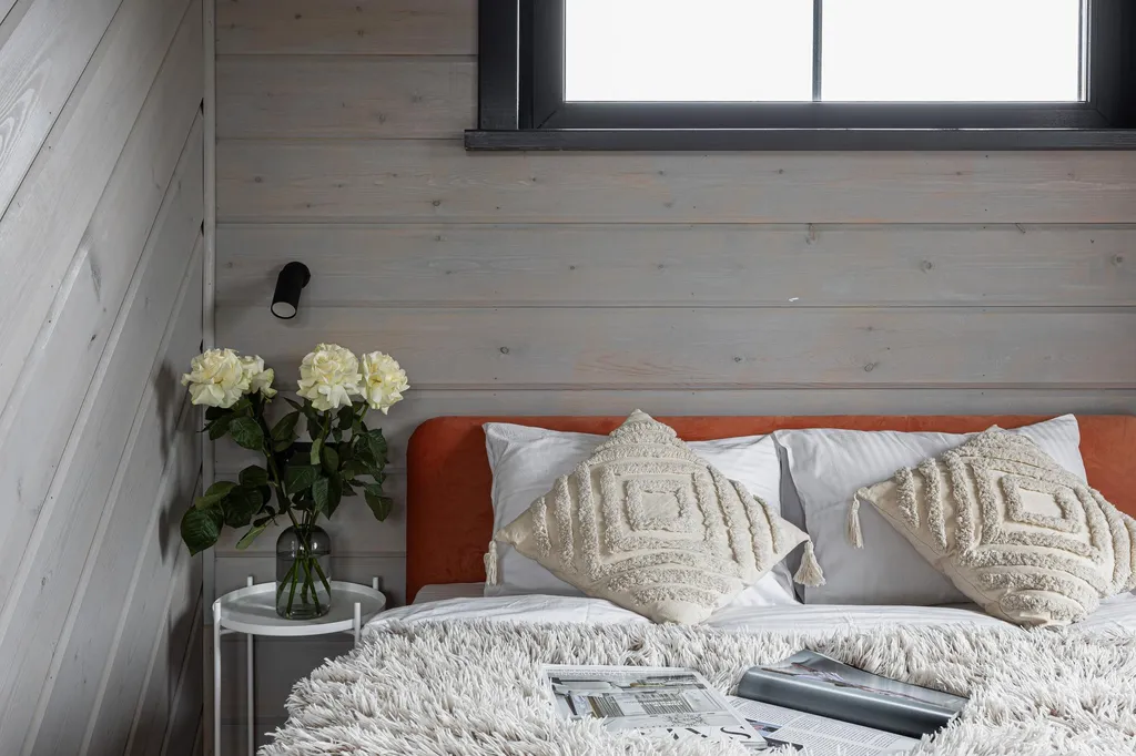 Коттедж Панорамный дом среди зимнего леса рядом с озером — Семеновское