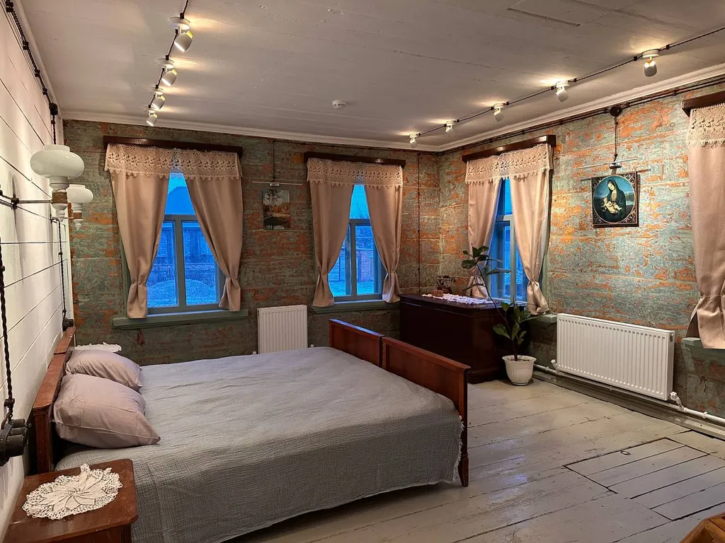 Уютный домик на берегу Волги Изба Купеческая со всеми удобствами