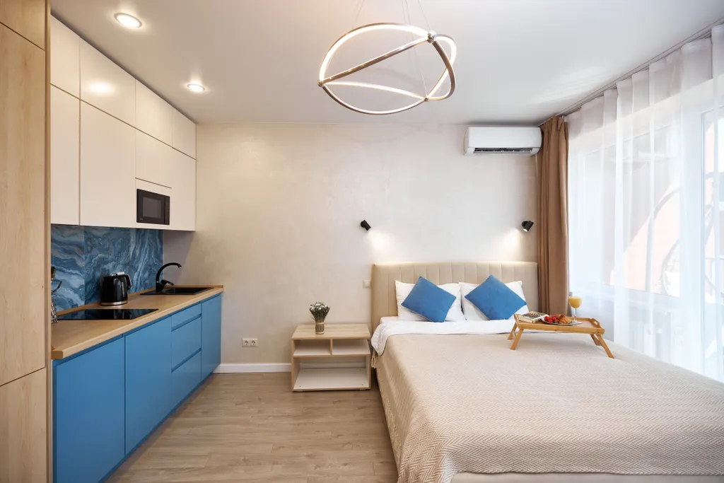 Стильный апартамент-студия в ЖК Каравелла Португалии