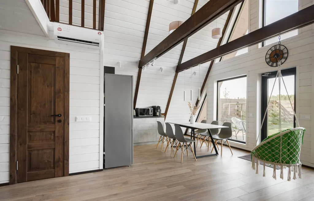 Коттедж с баней и уличным чаном