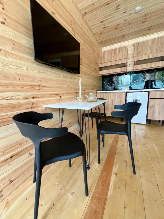 Коттедж Эко-апартаменты с видом на Машук в стиле Барн-Хаус в Цветнике — Пятигорск