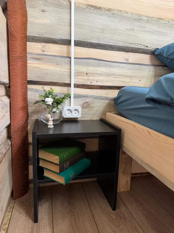 Дом с баней в лесу