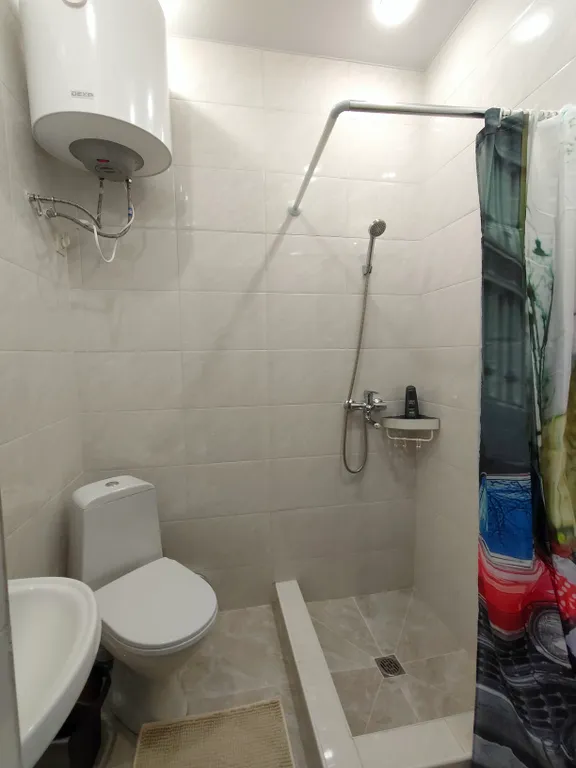 Квартира Квартира Уютная студия у моря — Беранда