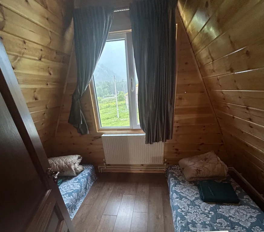 Новый уютный А-фрейм дом