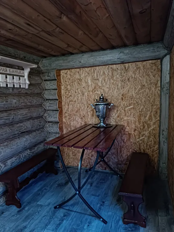 Дом - баня на озере