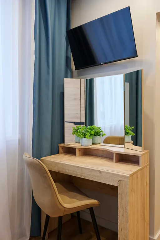 Квартира Квартира Уютная новая студия у метро — Москва