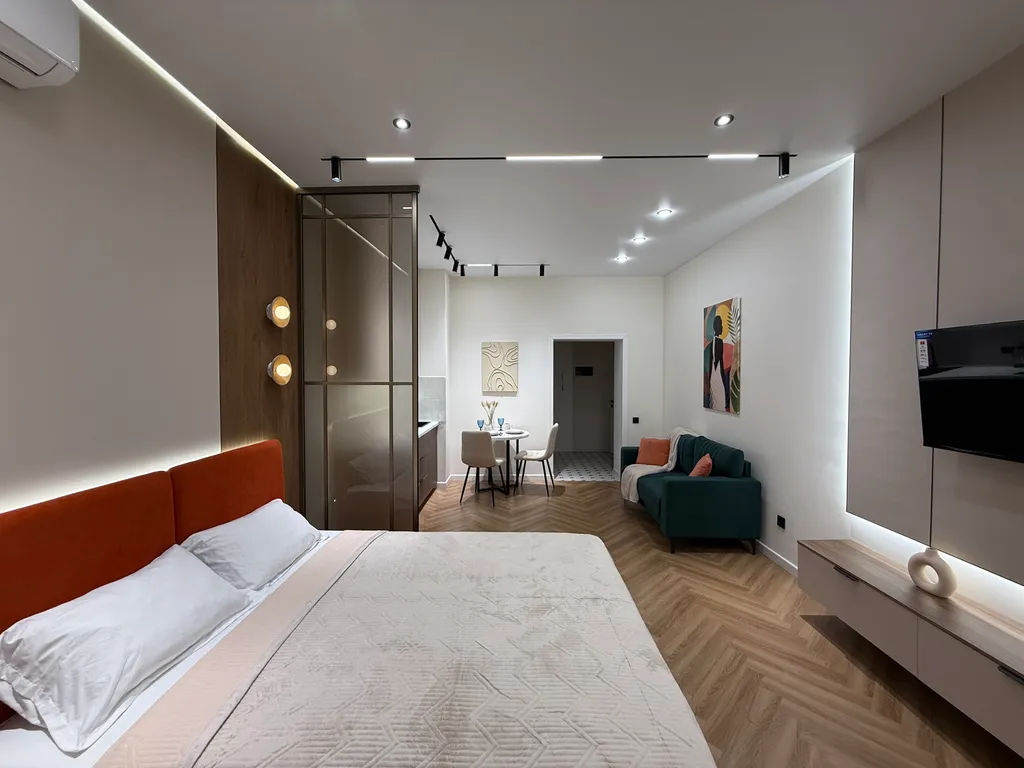 Апартаменты премиум класса в центре Алматы с дизайнерским ремонтом