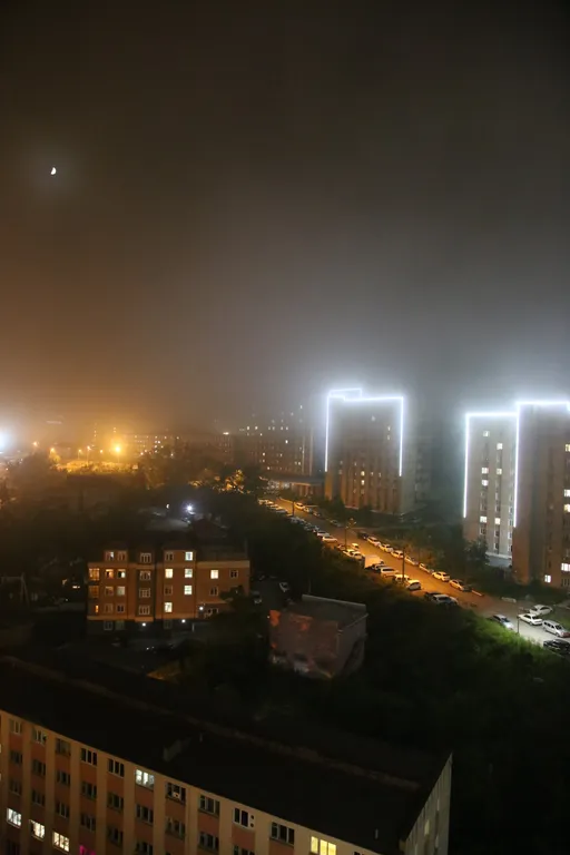 Квартира Новая зеленая квартира с камином — Владивосток