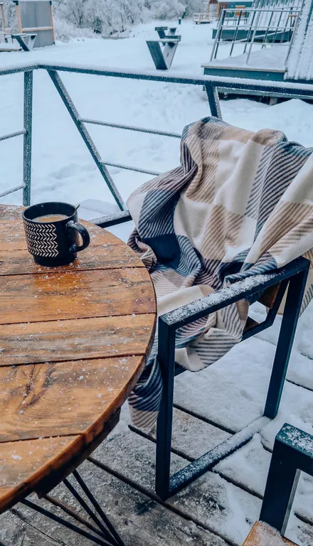 Глэмпинг, двуэтажный а-фрейм с террасой 44м2+14м2