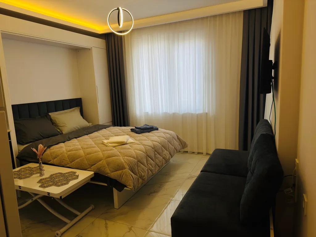 Уютная студия рядом с пляжем Клеопатра