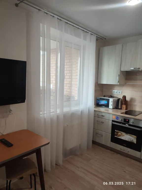 Однокомнатная квартира, евро ремонт, теплая, новострой