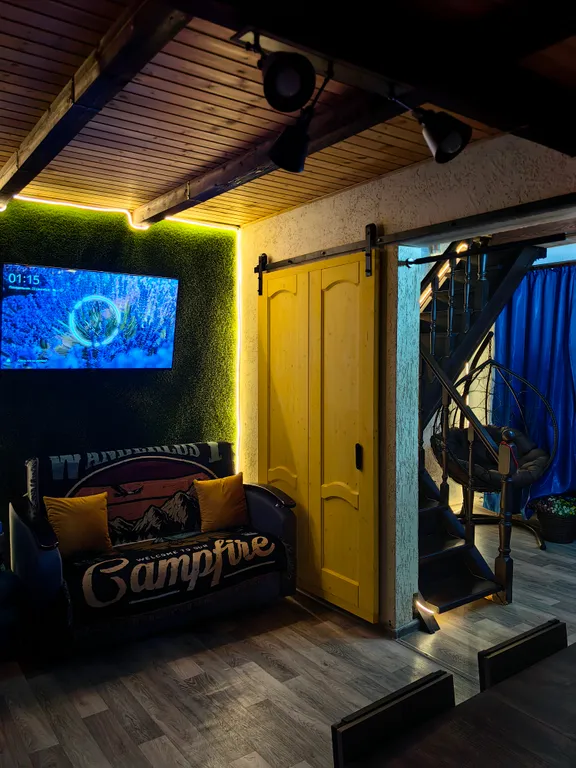 Дом все включено-с баней, камином бильярдым залом и мангальной зоной